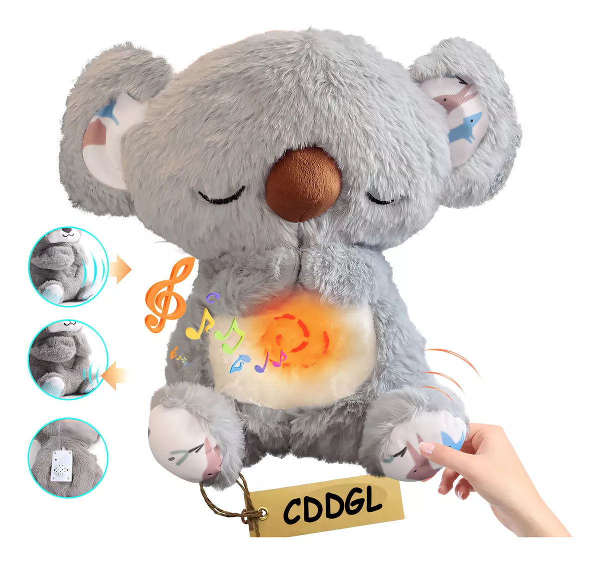 KozyKoala™ – El Koala de Peluche que Respira